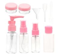 GANAZONO 10 Pcs Contenant à Shampoing Flacon de Lotion Bouteille de Voyage Portable Réutilisable Ensemble de Bouteilles de Toilette pour Voyage et Salle de Bains