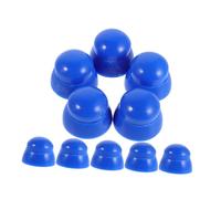 GANAZONO 10 Pièces de Boulons Plastique Antidérapants Caches Vis Sécurisés pour Aires de Jeux et Structures Escalade Couleur Bleu Foncé