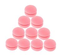 GANAZONO 10 Pièces Éponge à Boucler pour Cheveux Femme Mousse Douce Sans Chaleur Outils Coiffure Maison pour Types et Longueurs de Cheveux Boucles Naturelles et Protection Casse