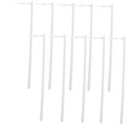 GANAZONO 10 pièces Lot de Tiges Moulin à Vent Solides pour Bricolage DIY Bâtons Durables pour Fabrication de Moulins Décoratifs Accessoires Pratiques pour Projets Artistiques