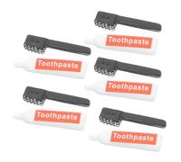 GANAZONO 10 pièces Mini Resin Charms Set Toothbrush And Toothpaste DIY Decorative Accessories For Crafts Making And Photo Frames