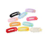 GANAZONO 10 Pièces Pet Hair Clips Small Barrettes for Dogs Cats Puppies Lightweight Comfortable Grooming Hairpins for Managing Stray Hairs and Secure Hold