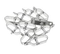 GANAZONO 10 pièces Tendeur de Câble Acier de Câble Multi Usage Tensionneur de Fil Métallique Robuste et Durable pour Vêtements et Dispositifs Ombrage