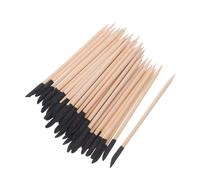 GANAZONO 100 Pièces Lot de Bâtons Ponçage Double Tête Bois pour Ongles et Modélisme Kit Manucure Professionnel et Usage Maison Sticks Cuticules Doux et Précis pour Soins et Décoration
