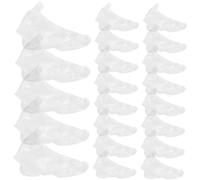 GANAZONO 1000 Pièces Lot de Plastiques Transparents Longue pour Spa Chaussettes Pédicure Usage Unique Étanches Sacs Bain pour Soins Hydratants et Bains de Paraffine