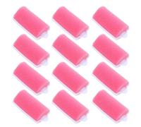 GANAZONO 12 pièces Éponge Sans Chaleur Rose Cheveux Mousse Douce Confortables pour Coiffure DIY Boucles Douces et Légères pour Boucles Naturelles et Protection Capillaire
