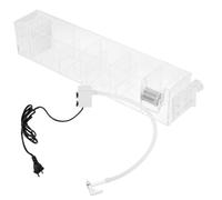 GANAZONO 1ensemble Aquarium Filtre Extérieur Silencieux avec Pompe à Eau Boîte De Filtration Multifonctionnelle pour Accessoires De Réservoir De Poissons