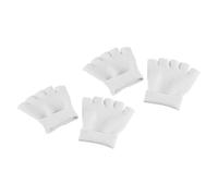 GANAZONO 2 paires Chaussettes Gel Hydratantes Spa Protègent et Nourrissent la Peau des Confortables et Élastiques pour Soins des Orteils et Semelles Effet Hydratant