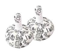 GANAZONO 2 Pièces Balles de Massage Chauffantes Moxibustion Réutilisables pour Muscles Soulagement Profond Dos Épaules et Yeux