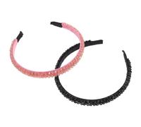 GANAZONO 2 pièces Bandeaux Cheveux Femme Élégants Cristal Décoratif Léger et Confortable Accessoires de Tête Mode pour Femmes Adaptés à Toutes Coiffures et Occasions