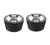 GANAZONO 2 pièces Bouchons Hivernage Piscine Lot de Bouchons Expansion Antigel pour Tuyauterie Skimmer et Buse Refoulement Étanchéité pour Entretien Hivernal