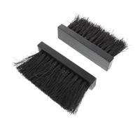 GANAZONO 2 pièces Brosse de Rechange pour Cheminée Bois Lot de Têtes Résistantes pour Ramonage Poêle Accessoires pour Nettoyage Rapide des Cendres et Entretien Facile Du Foyer