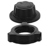 GANAZONO 2 Pièces Écrou de Fixation pour Grille de Ventilateur de Table Noir, Accessoire Pratique pour Fête Estivale, Installation Simple et Résistance à L'usure