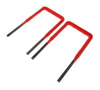 GANAZONO 2 Pièces Escalier Plastique Renforcé pour Tours Eau Marches Acier Support Sécurisé et Facile à Installer pour Puisards et Citernes