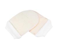 GANAZONO 2 pièces Exfoliants Loofah pour Corps Mitaines Exfoliantes Durables avec Bande Élastique de Gommage pour Toilette et Spa Élimination des Cellules Mortes pour Hommes et