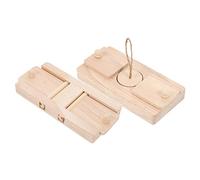 GANAZONO 2 pièces Jouets pour Hamsters Accessoires de Cage Jouets Cachés pour Nourriture pour Petits Animaux