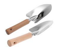 GANAZONO 2 pièces Outils de Jardin avec Manches Inoxydables Ergonomiques pour Désherbage et Transplantation Truelles Solides pour Jardinage à