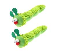 GANAZONO 2 Pièces Peluche Chat de Kicking de Chenille Amusants Interactifs pour Jeu Intérieur Extérieur