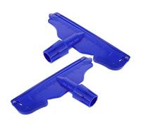 GANAZONO 2 Pièces Pinces de Serpillière Plastique pour Manche Remplacement Rapide et Amovible Accessoires pour Têtes de Mop Coton Fixation Antidérapante pour Nettoyage et Cire de Sol Bois