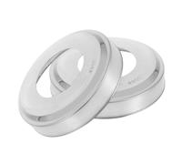 GANAZONO 2 pièces Plaques de Cache-Rampe Acier Inoxydable pour Échelles Tubulaires Couvres Mains Courantes Robustes et Décoratifs pour Bassins Creusés Lot