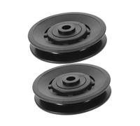 GANAZONO 2 pièces Protecteur de Poulie pour Équipement de Musculation Manchon Silencieux et Compact pour Roue de Palan de Fitness Accessoire et Facile à Installer