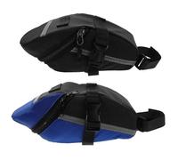 GANAZONO 2 Pièces Sacoche de Selle Vélo Étanche Sacoche sous Siège Capacité Spacieuse Protection Imperméable pour Outils et Équipements Cyclisme Mountain Bike Rangement Léger et Résistant