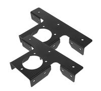 GANAZONO 2 Pièces Supports de Pergola Heavy Duty Kit de Supports Angle avec Perçage pour Installation Facile et Stabilité des Structures Extérieures