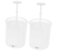 GANAZONO 2 pièces Tasse Mousse Visage Portable pour Nettoyage Facial Créateur de Mousse Riche Compact et Pratique pour Maison et Voyage