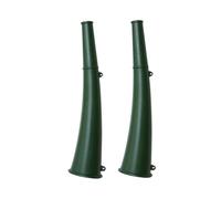 GANAZONO 2 Pièces Verte Klaxon Portable Entraînement Extérieur Signal Sonore Puissant pour Événements et Entraînements