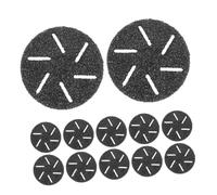 GANAZONO 20 pièces Embouts Ponceuse Râpe Électrique Remplacement Rond Grossier pour Soin Électrique