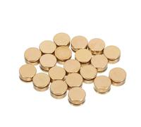 GANAZONO 20pièces Accessoires pour Ongles Rotatifs pour Nail Art et Bijoux Plateau Tournant Métallique pour Manucure