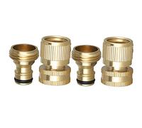 GANAZONO 2Ensembles Raccords de Tuyaux de Jardin Connecteurs Universels Accessoires Durables pour Arrosage Jardinage