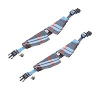 GANAZONO 2pièces Collier pour Chat avec Motif Écossais Collier Réglable Et Sécurisé pour Et Accessoire Mignon Et Pratique