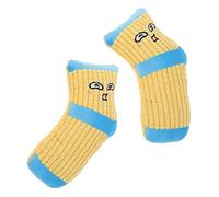 GANAZONO 2pièces Jouet Squeak Peluche pour Chiens Chaussette Interactive pour Chiots Jouet à Mordre Et Amusant Stimule Instinct De Jeu Curiosité pour Entraînement Divertissement des