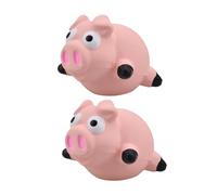 GANAZONO 2pièces Jouets pour Chiens Jouets Adorables Forme De Cochon Fournitures pour Chiots Résistants pour Mâcher Et Éduquer