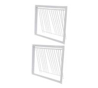 GANAZONO 2pièces Porte De Cage à Pigeon Installation Facile Structure Renforcée Accessoires pour Volière Dimensions