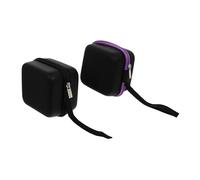 GANAZONO 2pièces Sacoche pour Huiles Essentielles Compartiments avec Lanière Étui Portable Compatible Flacons Protection Et Rangement Pratique pour Voyages Et Déplacements