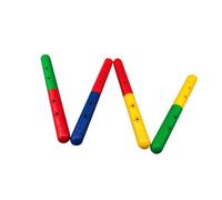 GANAZONO 3 Pièces Bâton De Gymnastique pour Relais Course Baguette De Compétition Légère Et Portable Facile à Transmettre