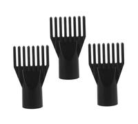 GANAZONO 3 pièces Buse de Sèche-cheveux pour Animaux Plastique Embout Peigne pour Chien et Chat Accessoire de Remplacement pour Salon et Usage Domestique Séchage Rapide et Sûr