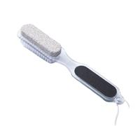 GANAZONO 3 pièces Pédicure Double Face avec Pierre et Brosse pour Soin Exfoliant des Callosités 3 pcs