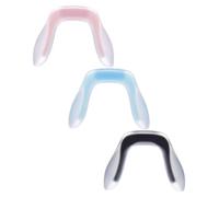 GANAZONO 3 pièces Plaquettes Nez Lunettes Silicone Souples Antidérapantes U Lot pour Garçon Fille Confortables et Faciles à Installer