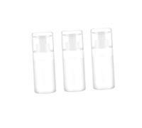 GANAZONO 3 pièces Set de Flacons Vides pour Voyage Distributeurs Pressions Portables pour Lotion Eau Micellaire et Tonique Réutilisables et Légers