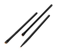 GANAZONO 3 pièces Set Pinceaux Maquillage pour Yeux Poils Synthétiques Manches Bois Kit Professionnel pour Maquillage Cosmétique Visage