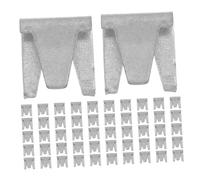 GANAZONO 300 Pièces Clips pour Cage à Animaux Pinces Fil de Fer Durables pour Construction de Cage Adaptés pour Lapin Pigeon Oiseaux et Petits Animaux Installation Facile et Fixation Stable