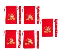 GANAZONO 30pièces De Rangement Cordon De Serrage Style Chinois Pour Nouvel An à Bonbons Avec Thèmes De Dragon