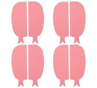 GANAZONO 4 Paires de Patchs Réutilisables pour Rehaussement de Cils en Silicone Souple, Couleur Rose, Protections pour Paupières, Outils pour Maquillage Yeux, Accessoire pour Extensions