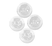 GANAZONO 4 Pièces Baoding Balls Crystal Dragon Massage Hand Exercise Tool For Stress Relief Finger Flexibility And Grip Strength Training