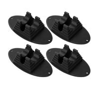 GANAZONO 4 Pièces Béquille de Trottinette, Support de Trottinette Acrobatique Noir en Plastique, Installation sans Outil, Compatible Scooter et Vélo, pour Garçon Fille, Sorties à Vélo
