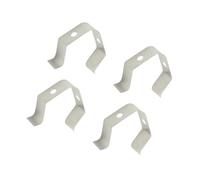 GANAZONO 4 Pièces Clip de Fixation pour de Thermomètre Viande Inoxydable Support Flexible pour Barbecue Four Lot de Surveillance Précise Cuisson