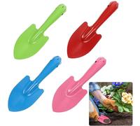 GANAZONO 4 Pièces Pelle de Jardinage Fer Légère pour Plantation Désherbage et Creusage Facile Outils Pratiques pour Potagers et Jardins Familiaux